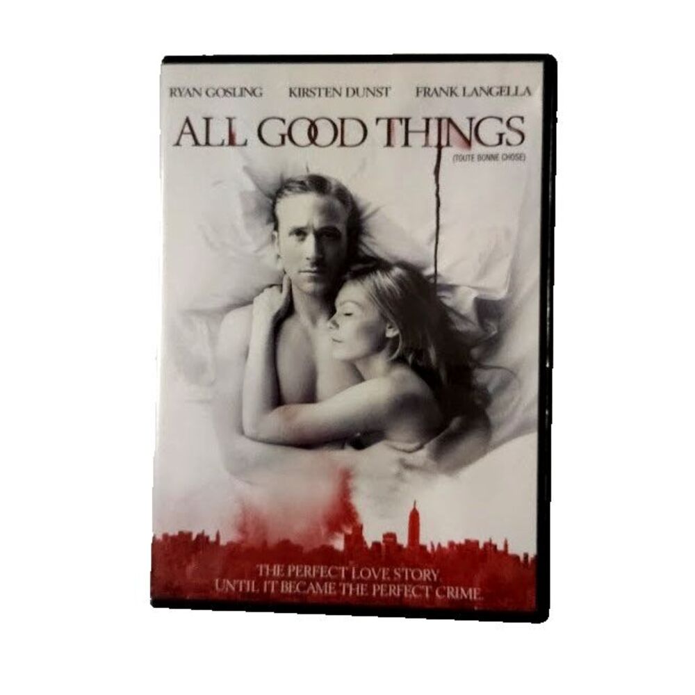 All Good Things Crime Romance DVD 2010 Movie Ryan Gosling Kirsten Dunst 18A